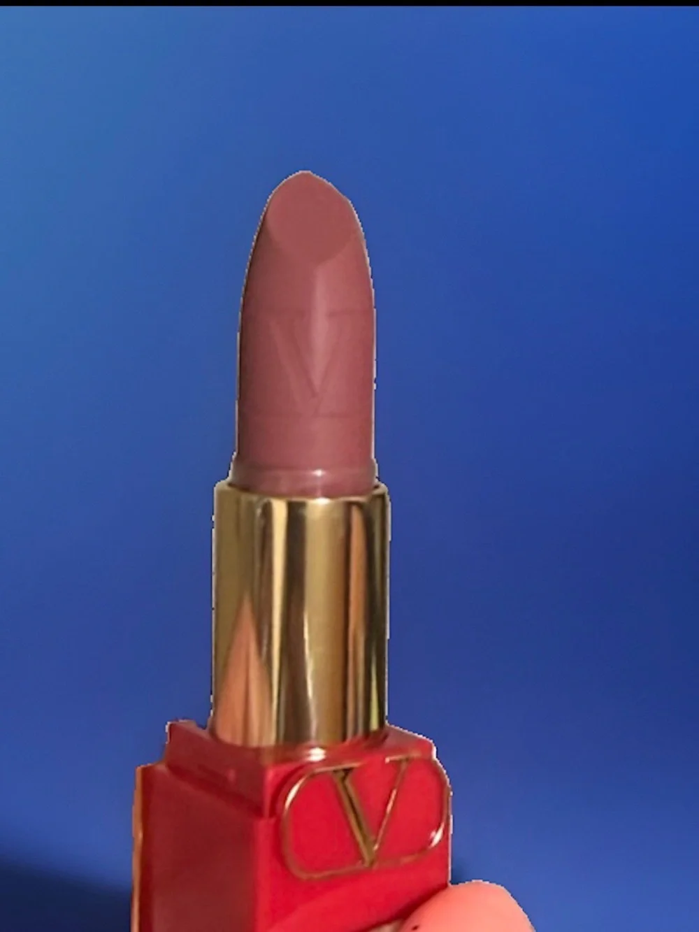 Valentino Rosso Valentino Matte Lipstick, Falling For Nude 123R 0.14 oz